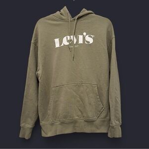 Levi's Women’s Green Long Sleeved Hoodie